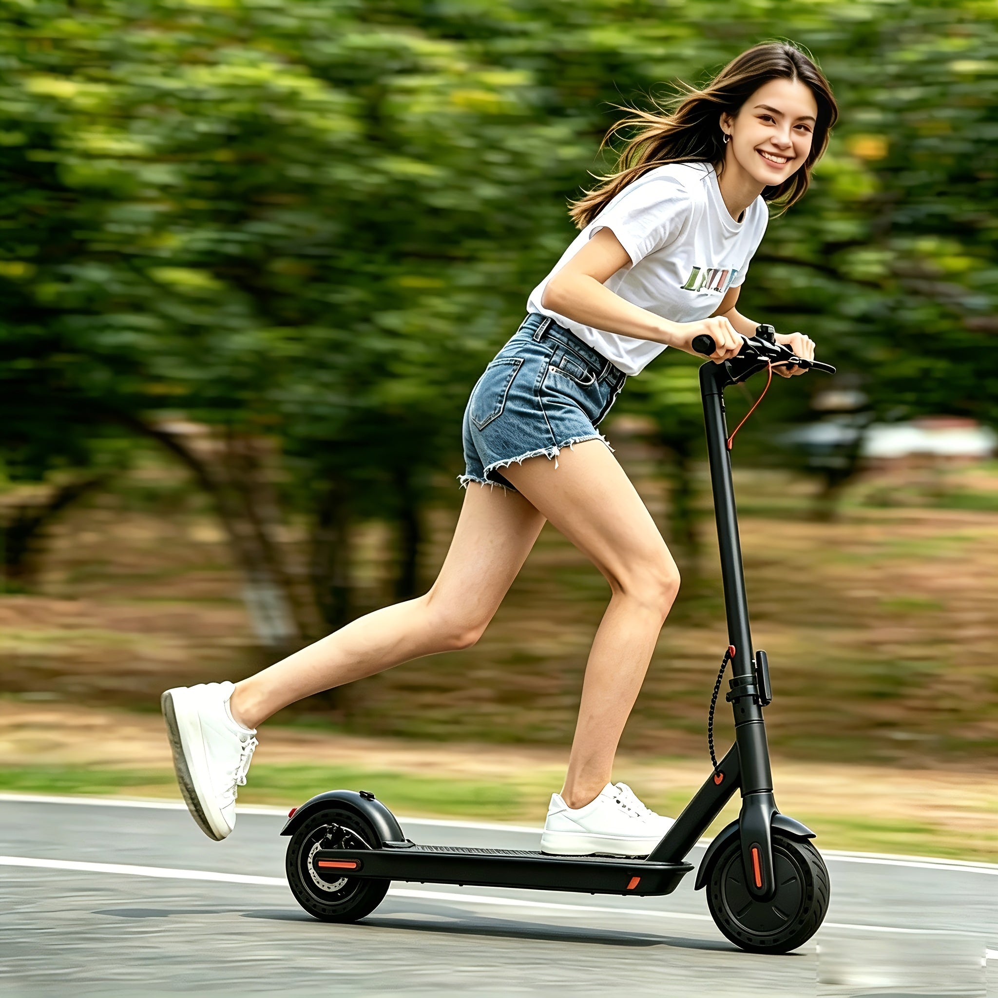 Foldable Electric Scooter for Adults And Teens, Smart Riding System, 8.5\