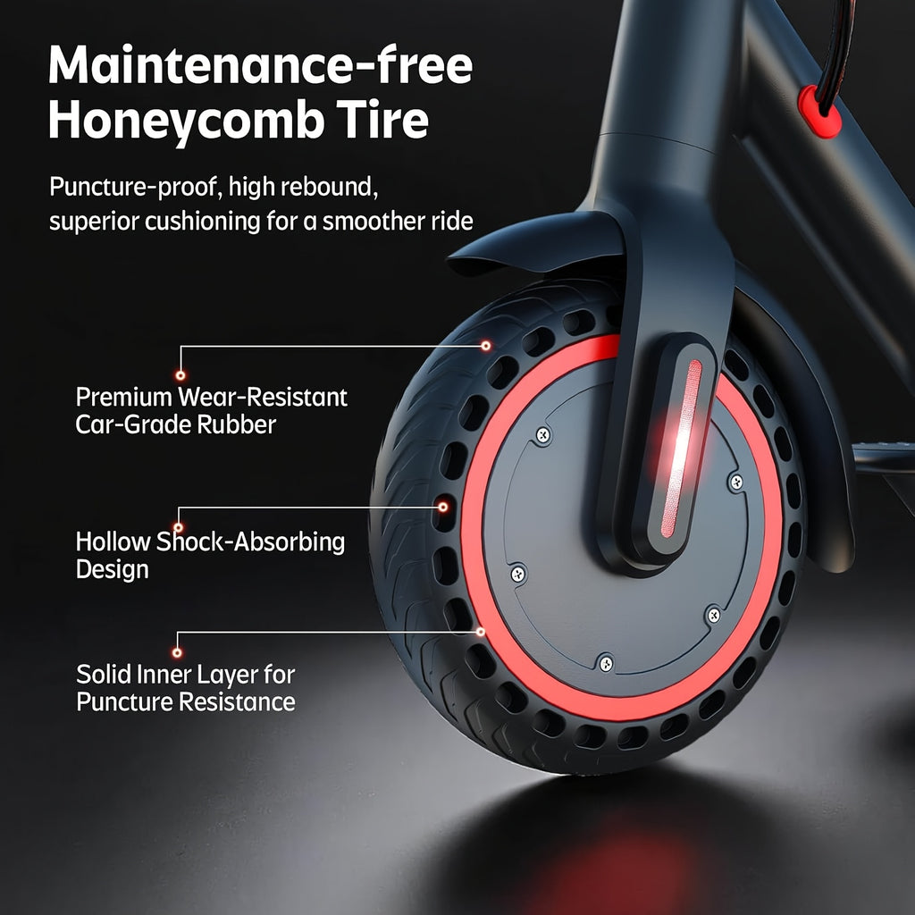 LADPED Multiple Models Folding Electric Scooter, Rated 350W\u002F500W Motor Optional, High-Capacity Battery