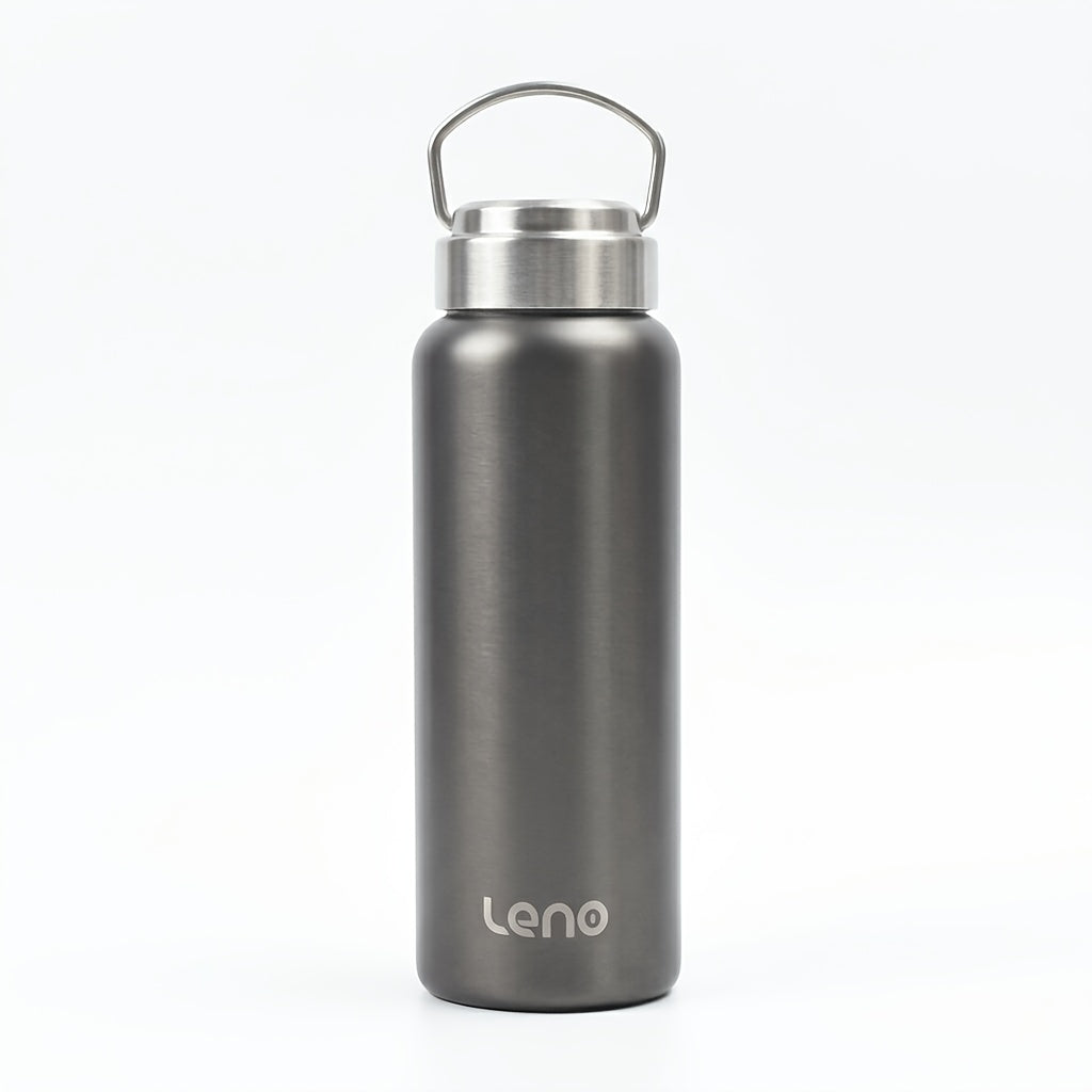 Leno 316 Stainless Steel Insulated Tumbler with Portable Handle, Vacuum Insulated Travel Coffee Mug